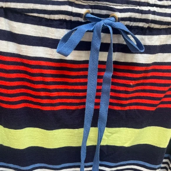 Tommy Hilfiger Strapless Nautical Maxi Dress Size Small Petite - Picture 5 of 8